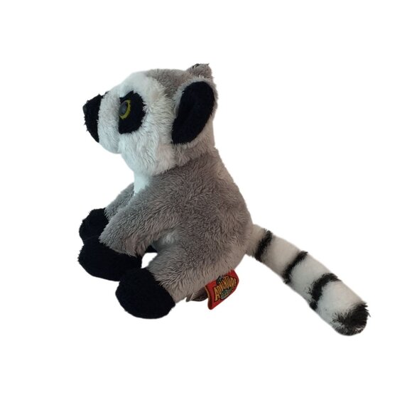 Adventure Planet Ring Tailed Lemur Plush 5" Stuffed Animal Toy - Picture 4 of 8